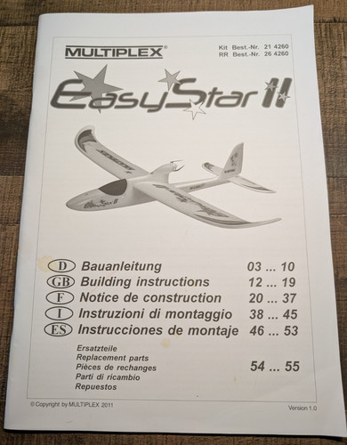 Multiplex easy star rc - multiplex, ii